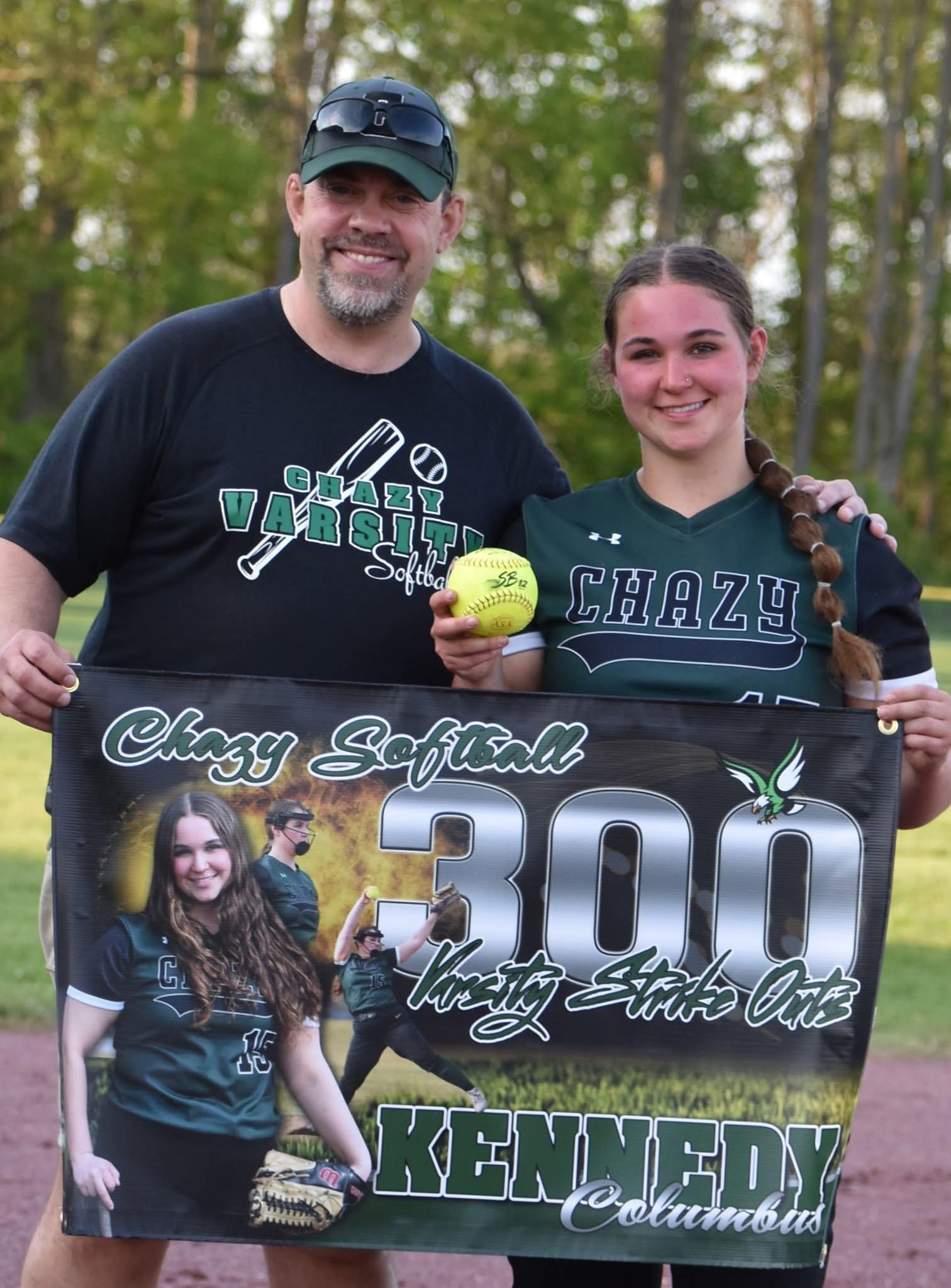 Chazy - Congratulations to senior pitcher #15 Kennedy Columbus on her ...