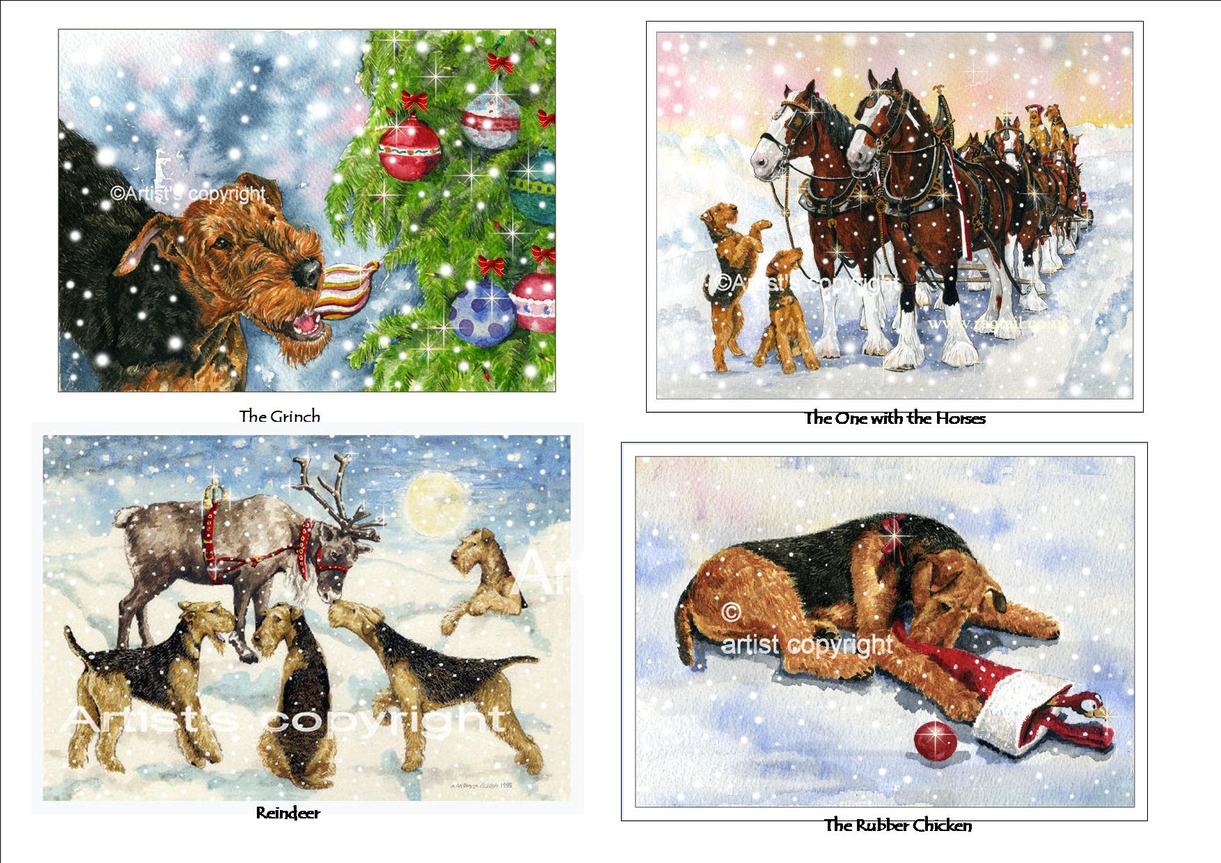 Aimant Réfrigérateur Airedale Terrier Par Ragtail Airedalles - Multicolore, Design Fun, Neuf Sous Blister