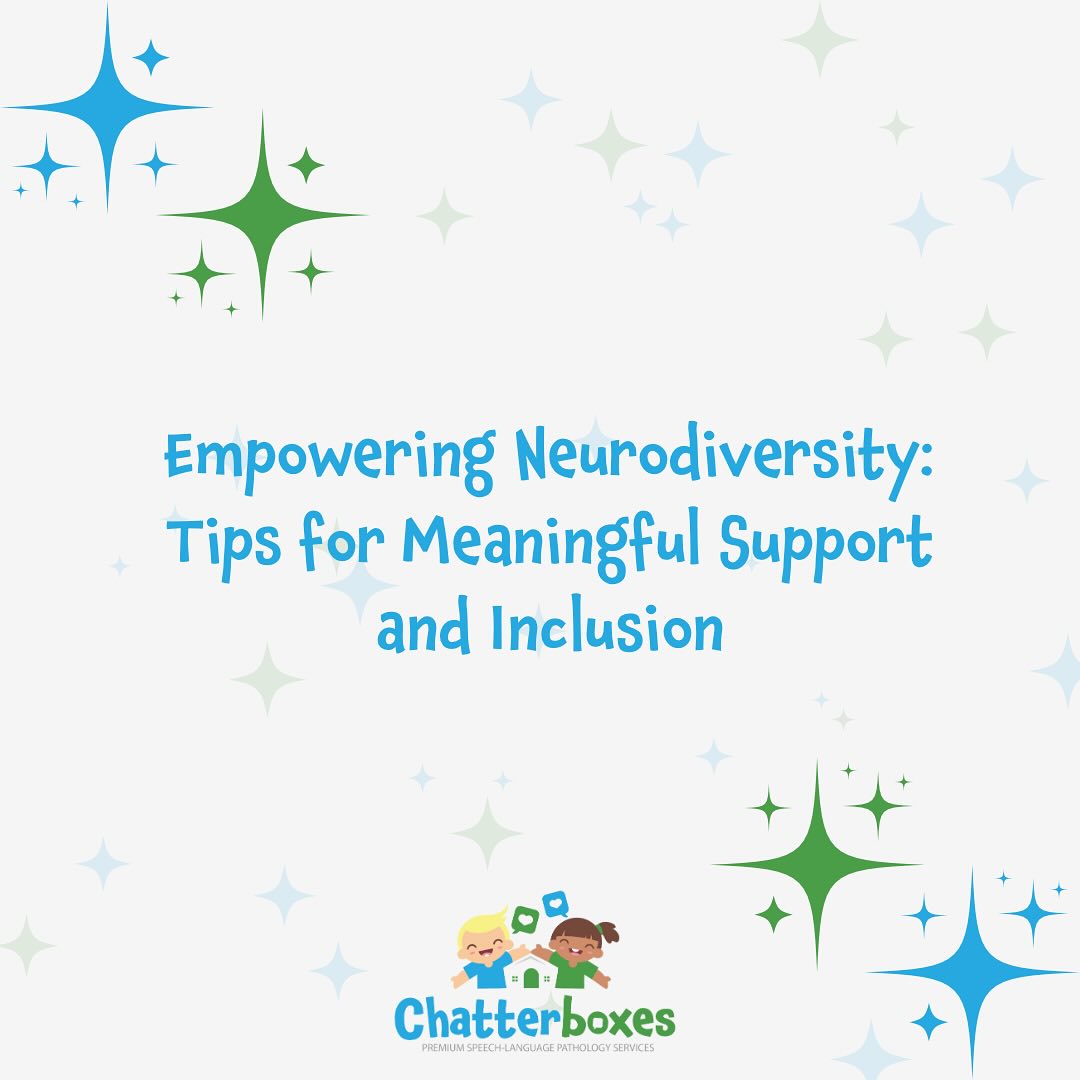 🌟... - Chatterboxes Pediatric Speech-Language Pathology | Facebook