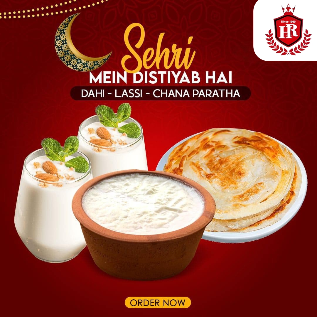 Haji - Start your Sehri with the perfect combo of creamy Dahi ...