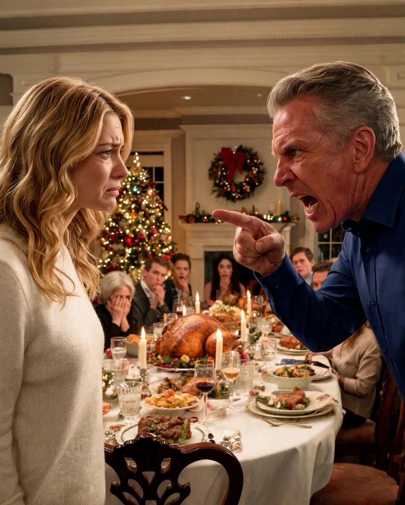 A painful Christmas family confrontation: being judged and kicked out