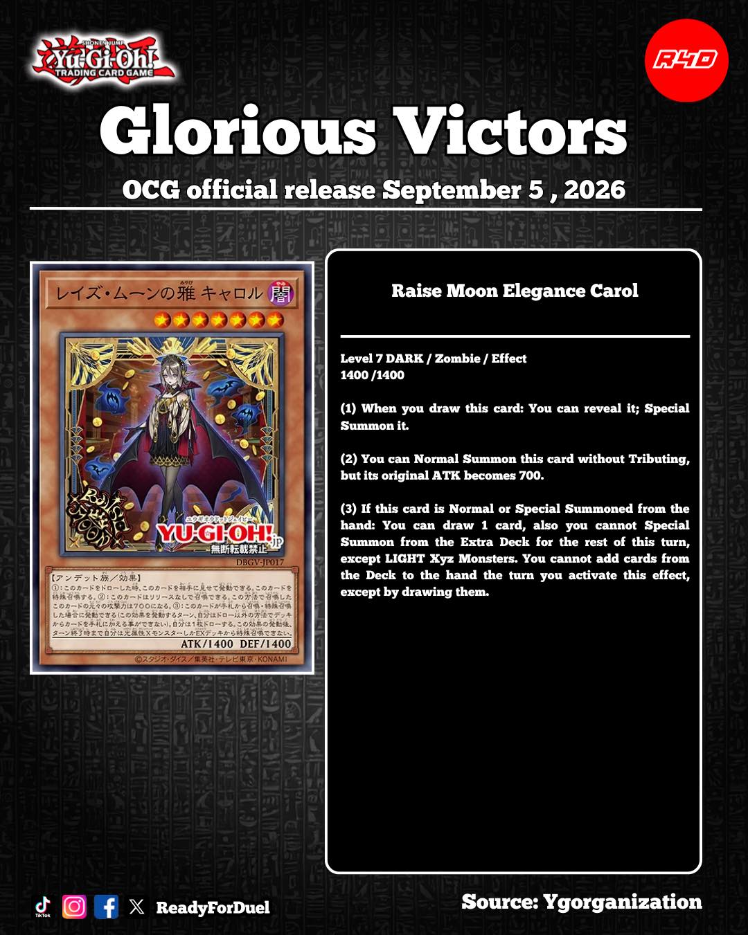 Hit the Jackpot with “Raise Moon” Source: Ygorganization #YuGiOh