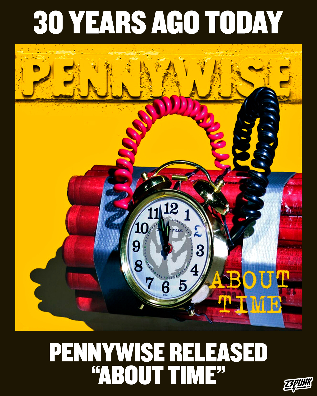 On this day in 1995, Pennywise released their third studio album