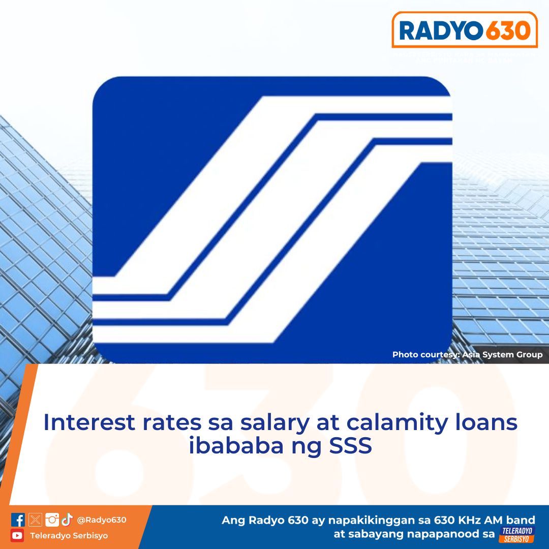 DZMM - Inihayag ng Social Security System (SSS) na babawasan nila ang ...