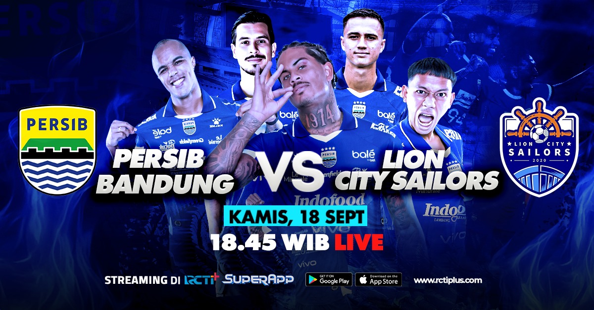 RCTIplus - Persib Bandung akan memulai perjuangannya di babak grup # ...