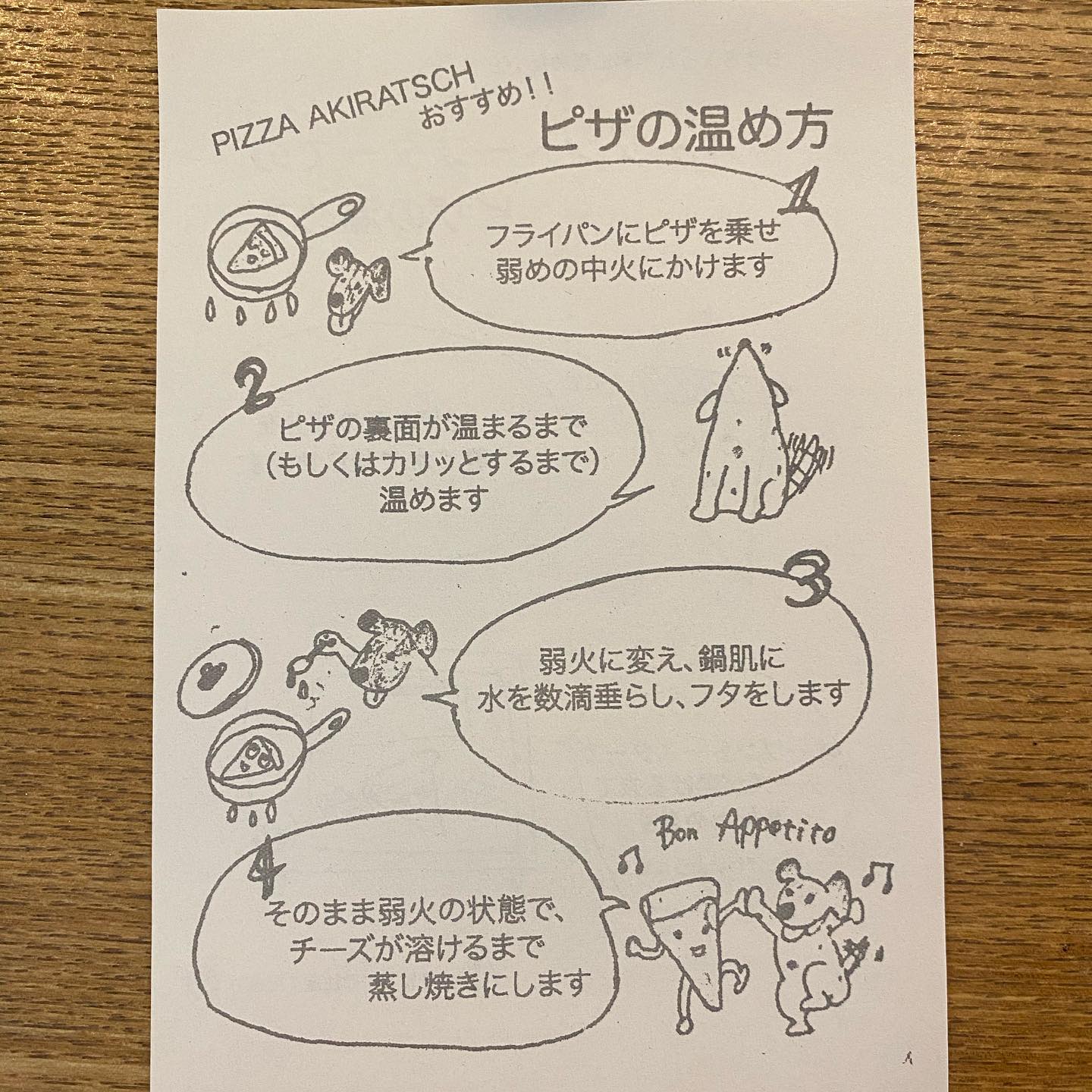 ピザ 温め 方