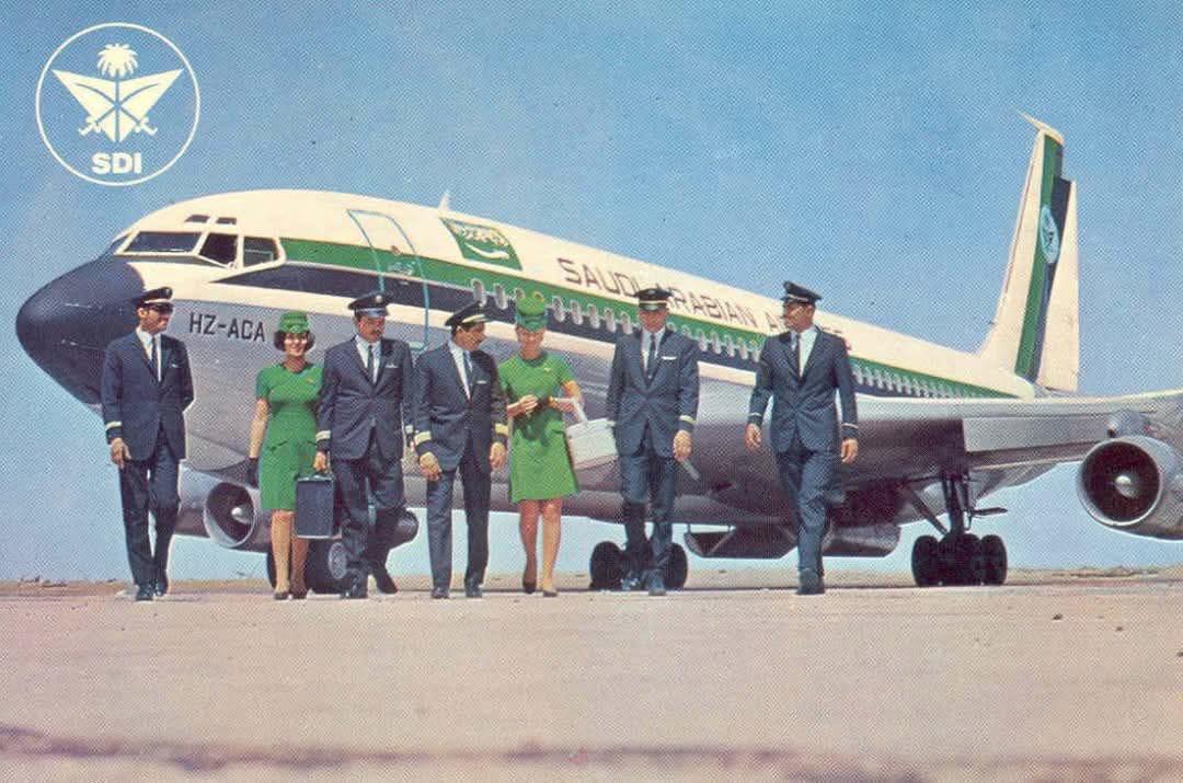 Arab - ️ Saudi Arabian Airlines in the 1970s 🇸🇦 Did you know? Saudi ...