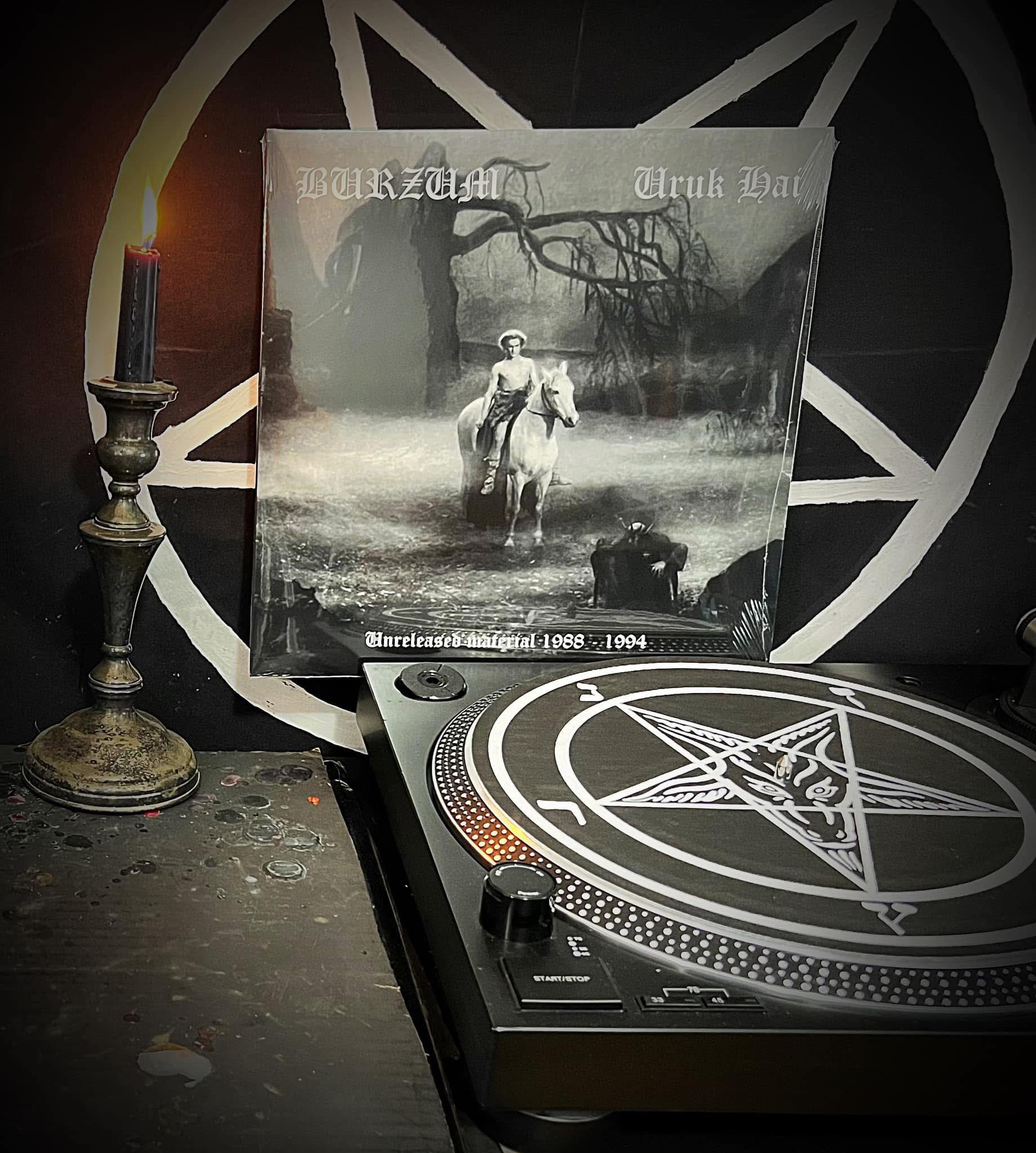 Burzum - 'Draugen - Rarities' limited edition grey vinyl! All the