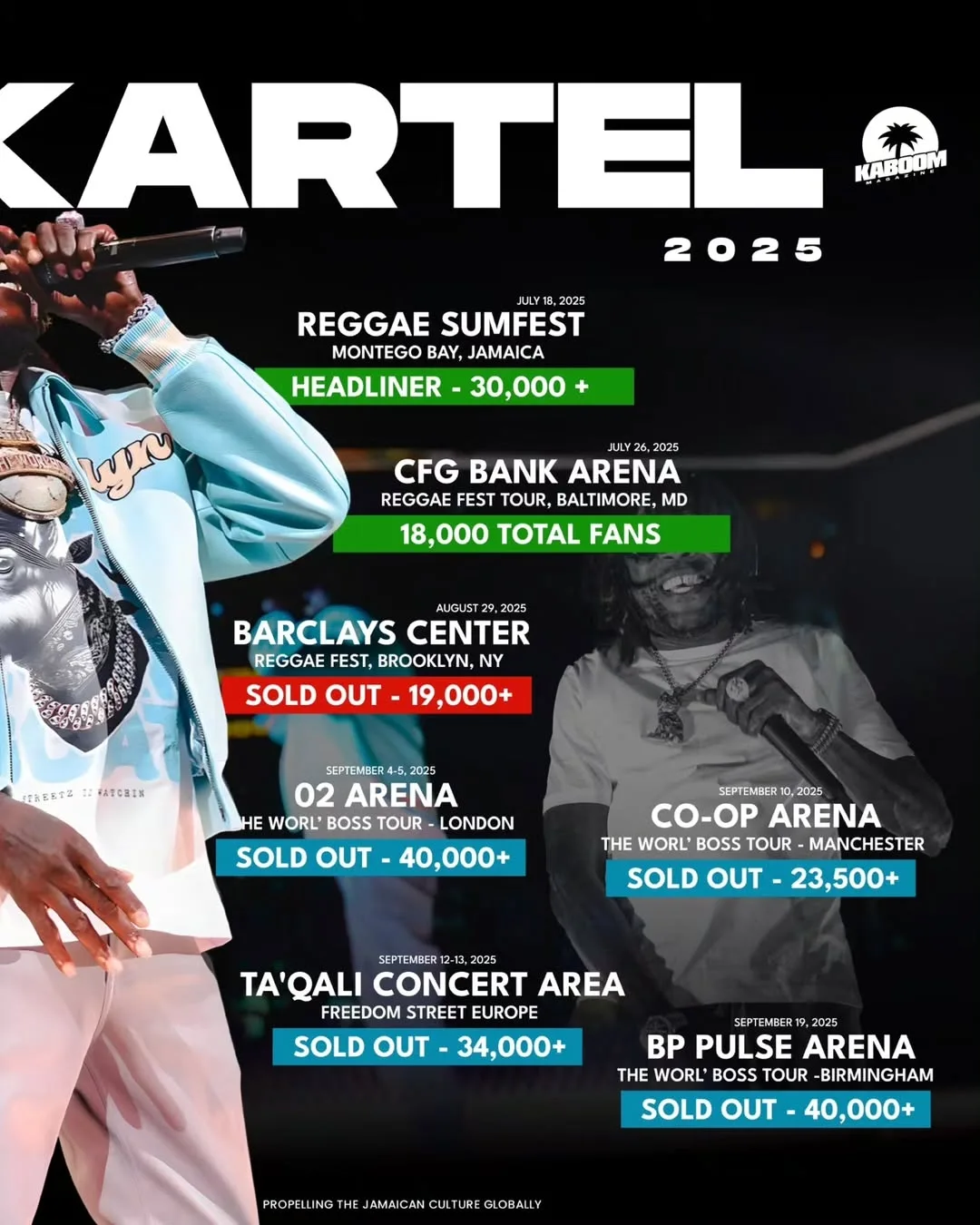 VoThM ライブDVD Кцяё(クレ)! Уаяц(ヤル) !? Summer Vybz capsule - celebrating the wurl boss @VybzKartel's