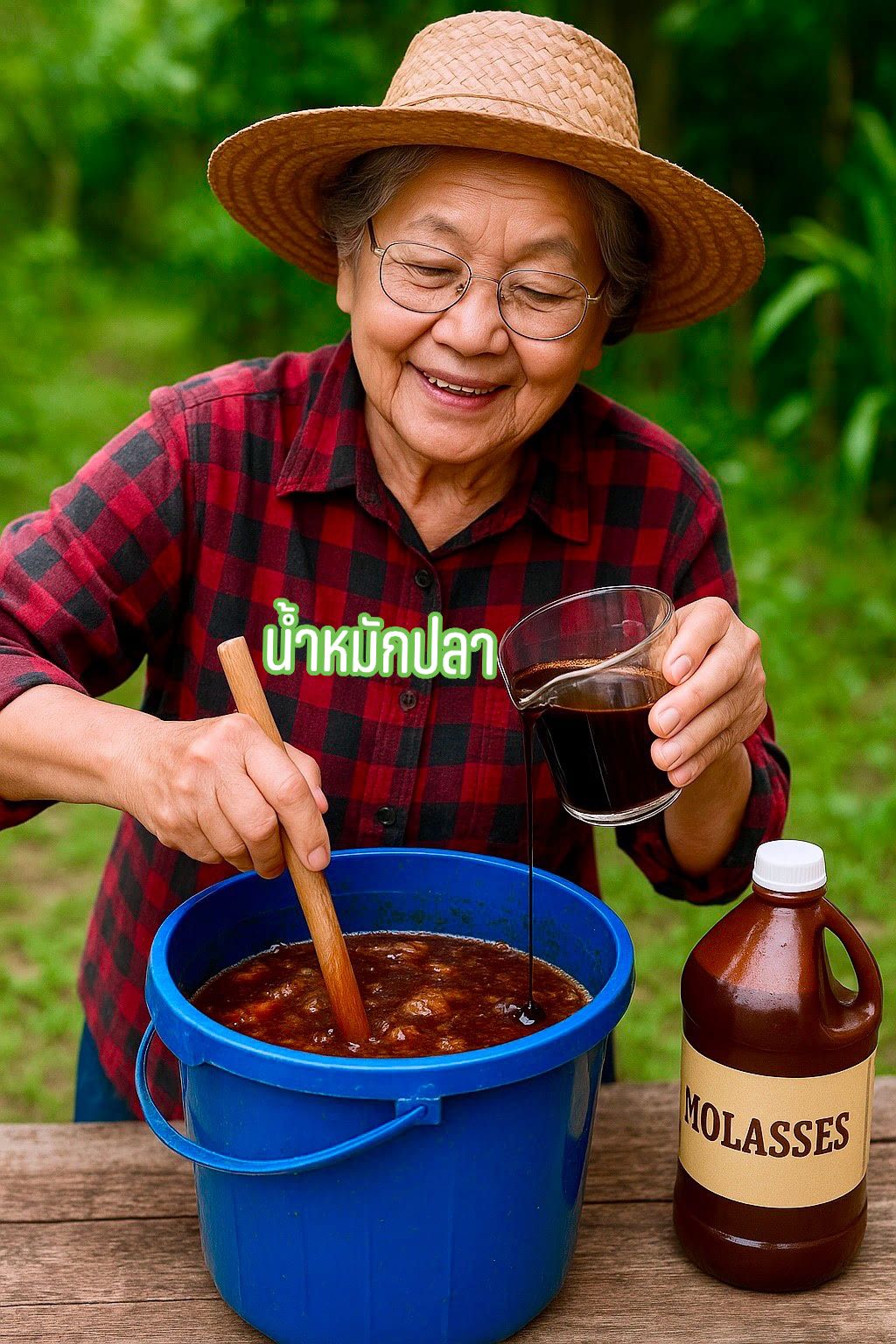 เกษตรอินดี้ - สูตรลับยายป๋อง : น้ำหมักปลาใส่สาร พด.2 บำรุงพืชโตไว ใบ ...