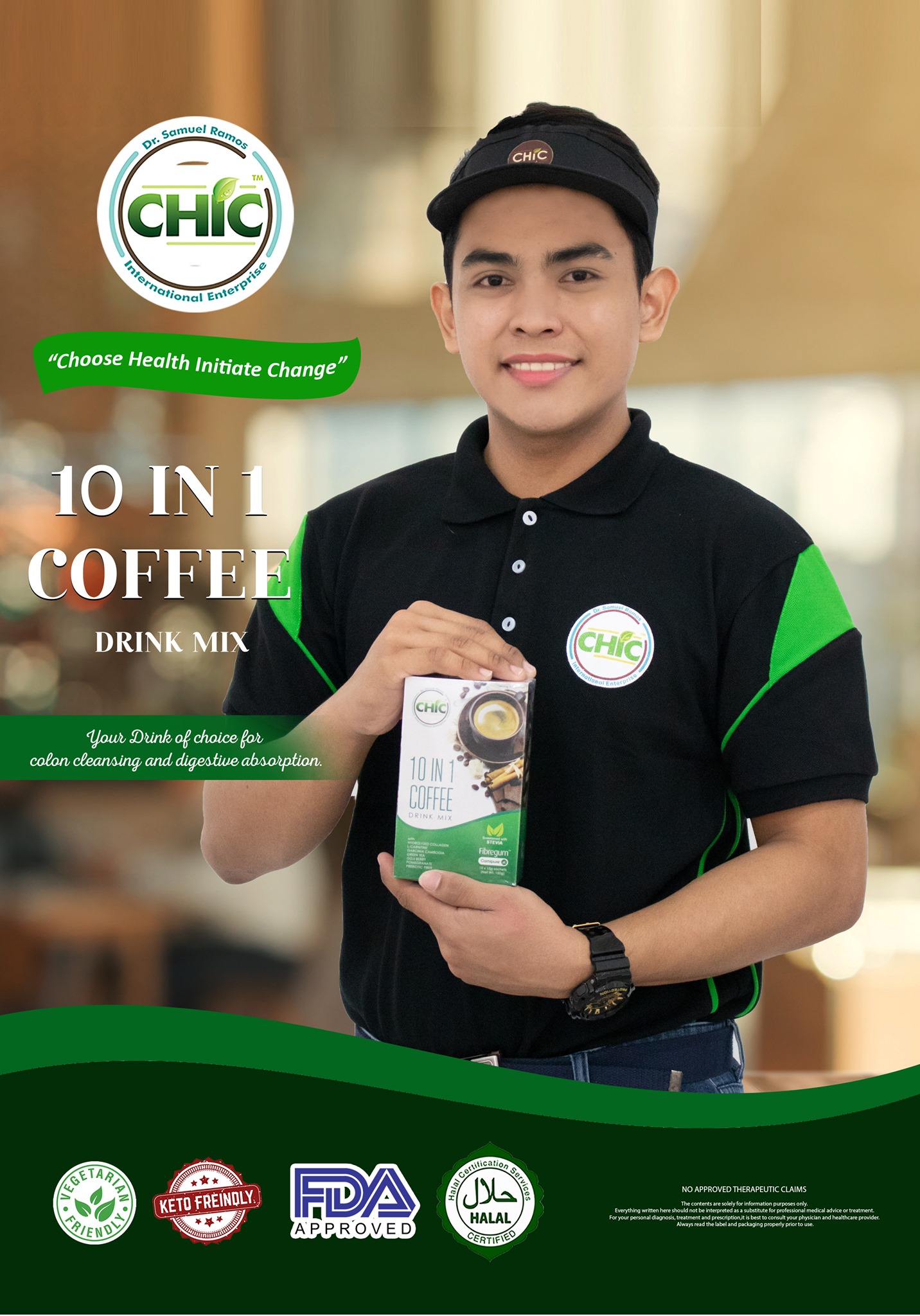 CHIC 10 in 1 Coffee Drink Mix