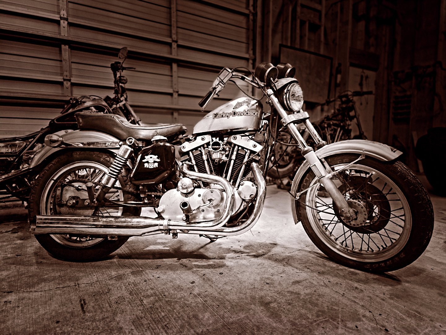1973 HARLEY-DAVIDSON IRON-HEAD XLCH 1000