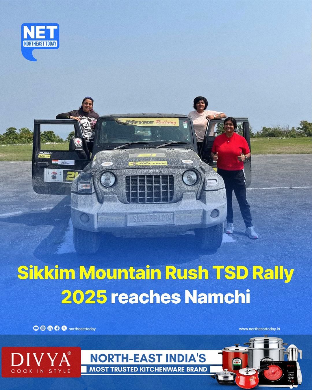 Northeast Today - #Sikkim | The Sikkim Mountain Rush TSD... | Facebook