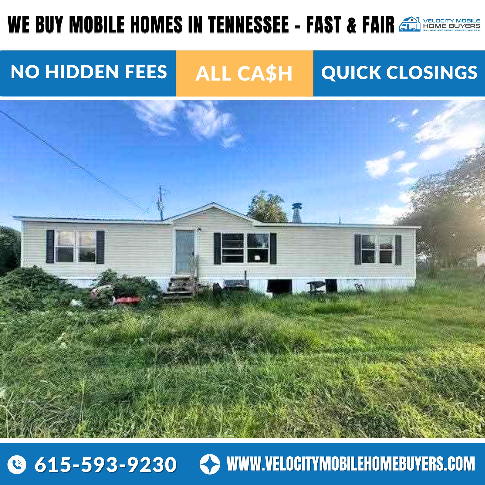 Velocity - 🏡 Need to sell your mobile home with land in Tennessee? We ...