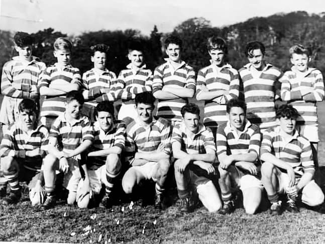 Can you spot the famous New Zealander in this Kelston Boys High