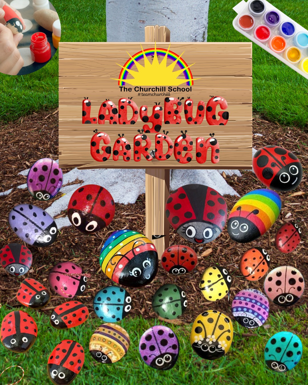 The Churchill - 🎨🐞 Calling all Churchill Pupils! 🐞🎨 Let's brighten up ...