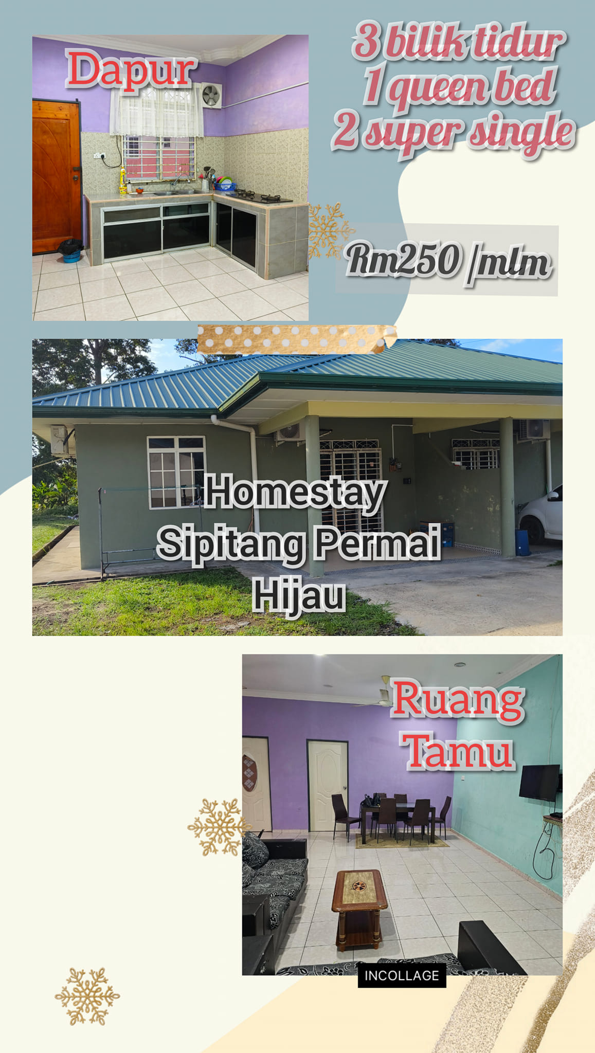 Homestay - Sipitang Permai | Kampong Sipitang
