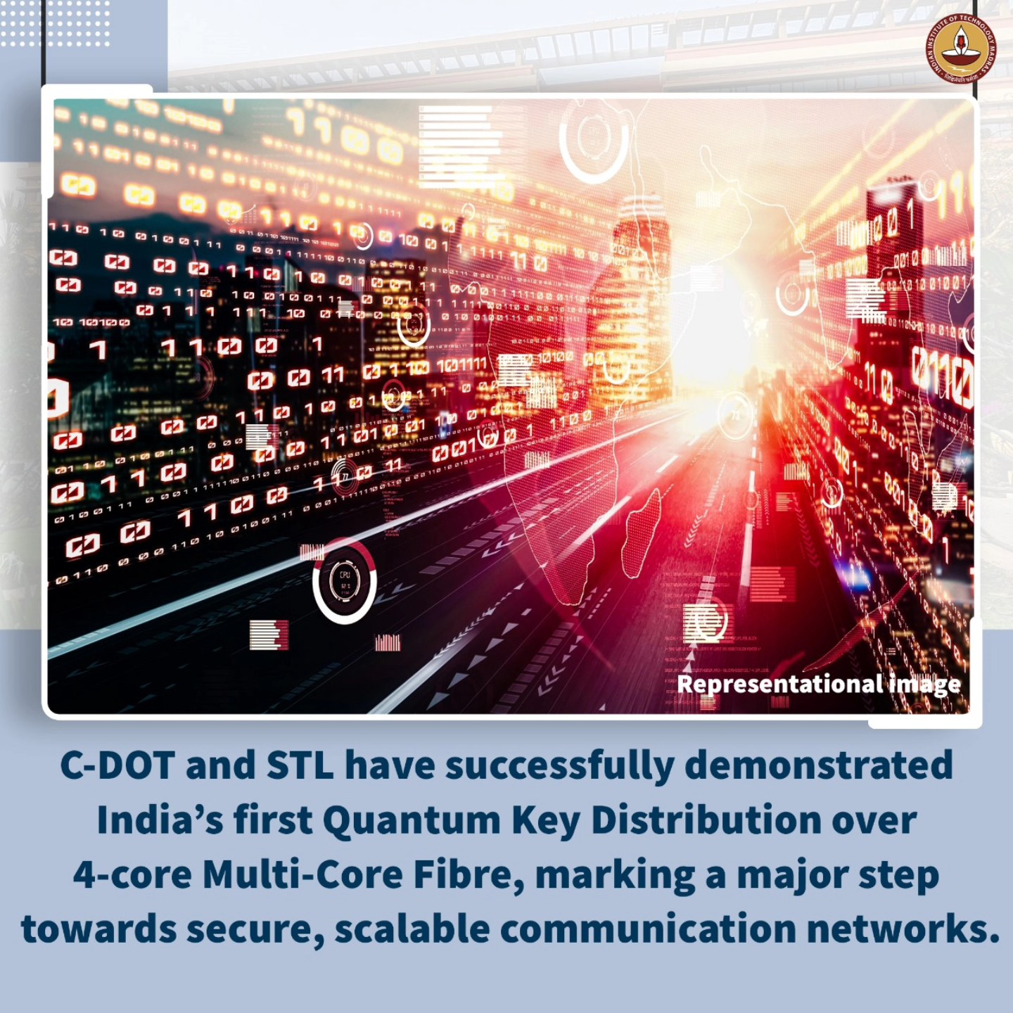 IIT Madras - CDOT, in collaboration with Sterlite... | Facebook