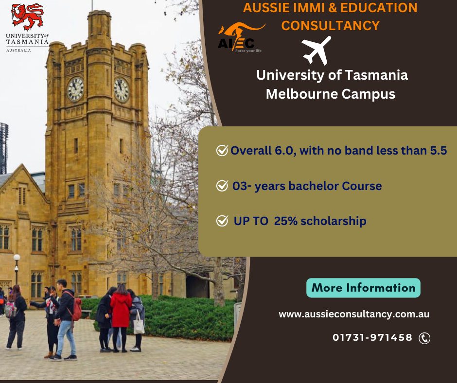 Aussie - 🌟 Study at the University of Tasmania - Melbourne Campus! 🌟 ...