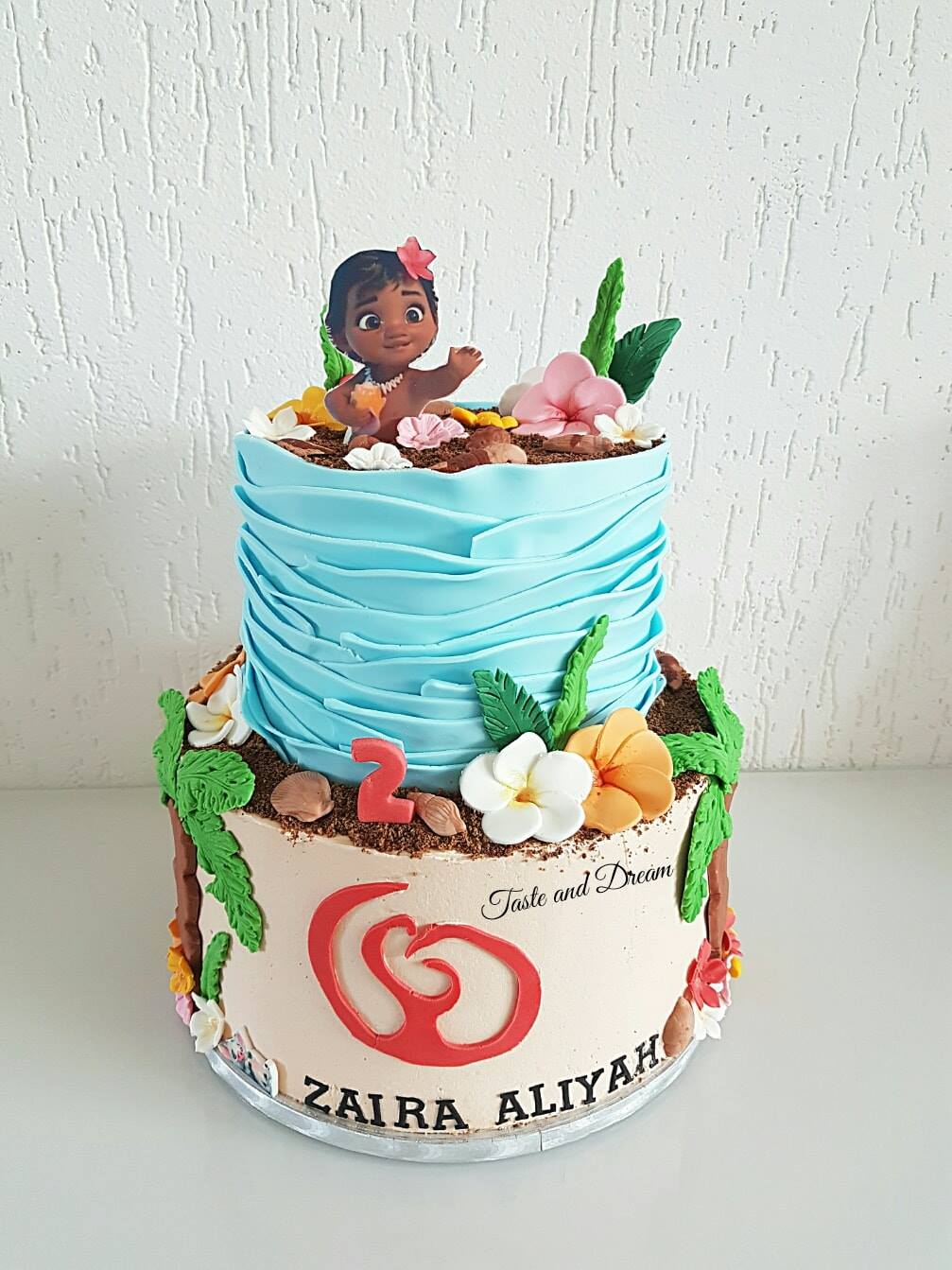 Taste And Dream Vaiana Birthday Cake For Zaira Aliyah Facebook