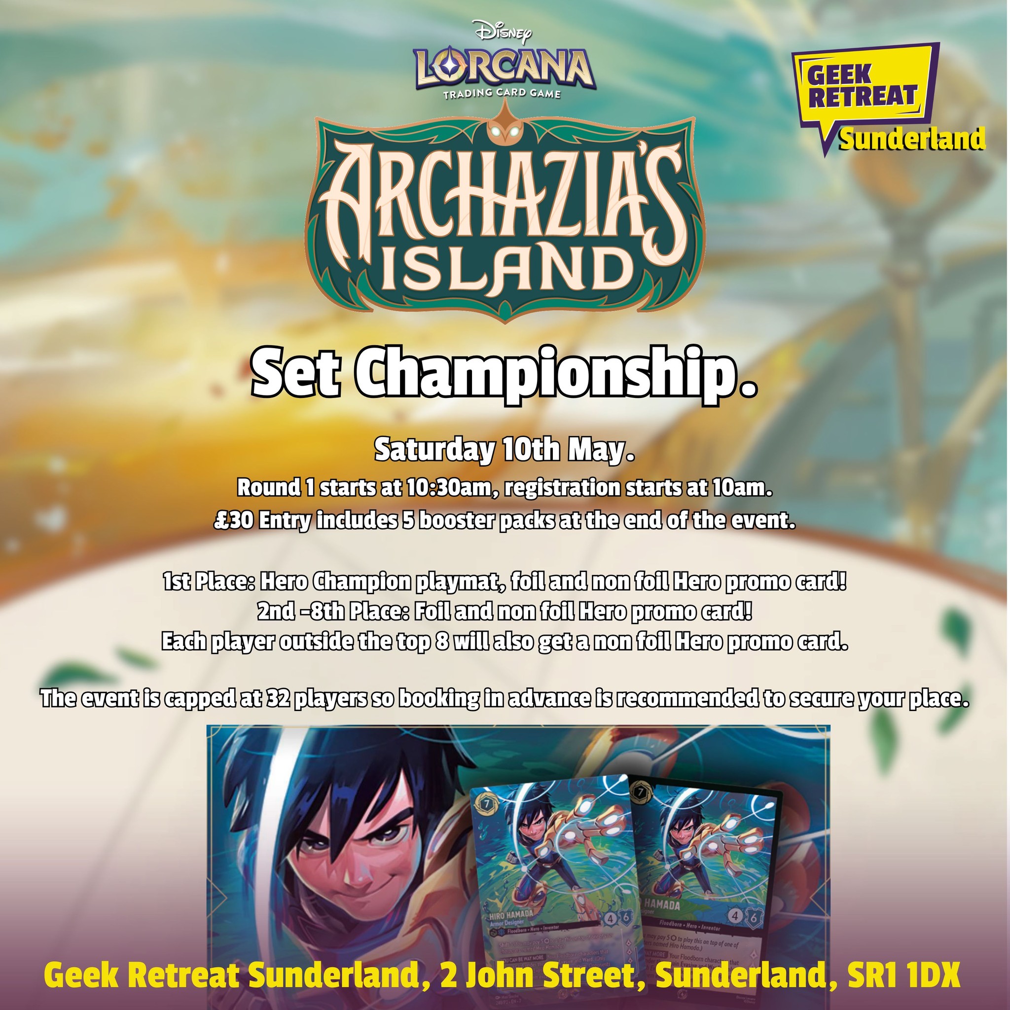 Archazia's Island set championship prizes revealed