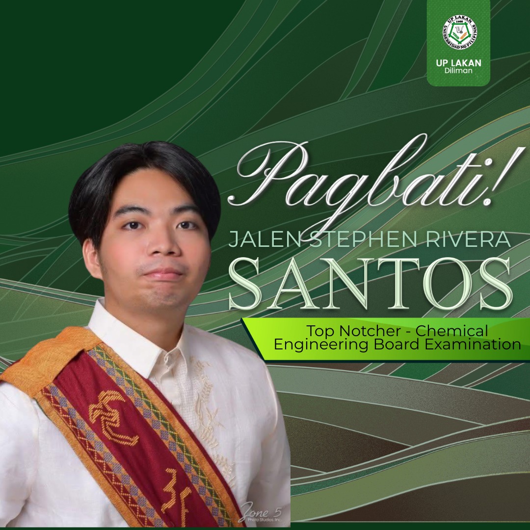 UP - Malugod na binabati ng UP LAKAN Diliman ang aming alumnus na si ...