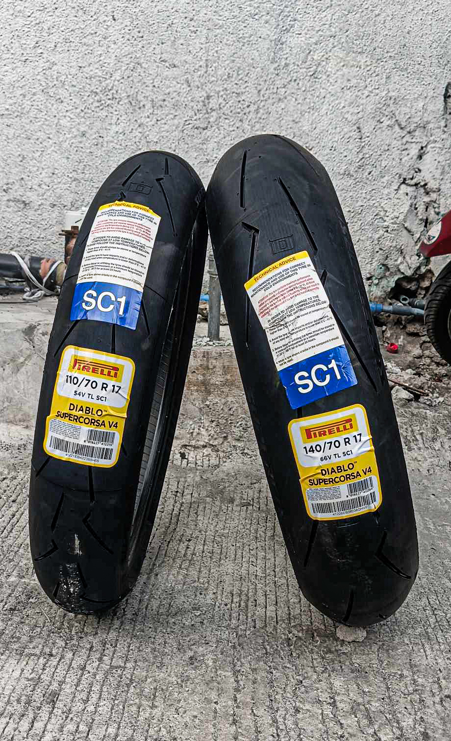 Pirelli Diablo Supercorsa SC1 v4 Tire Available for Walk-ins, COD