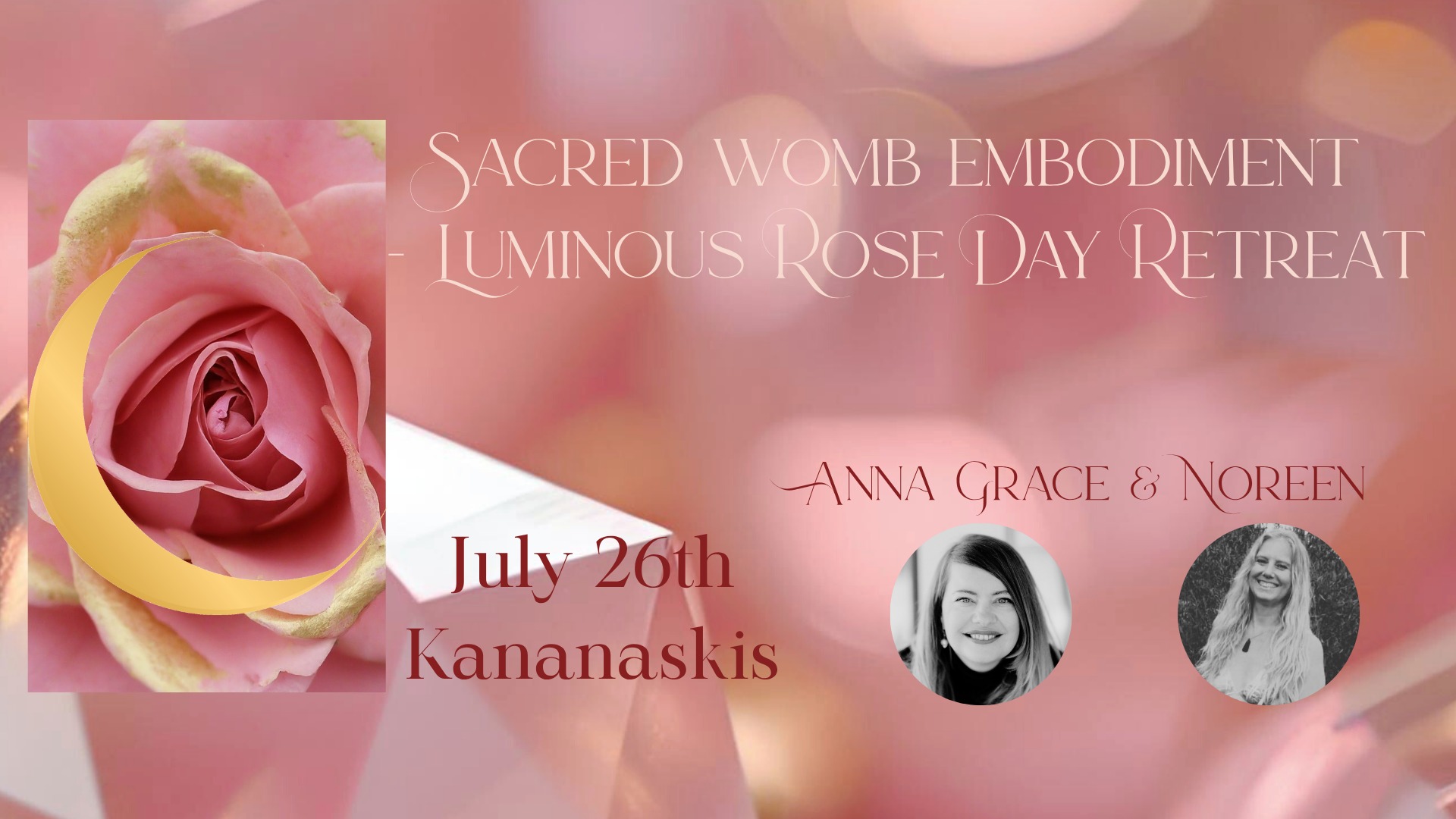 Sacred Womb Embodiment - Luminous Rose Day Retreat