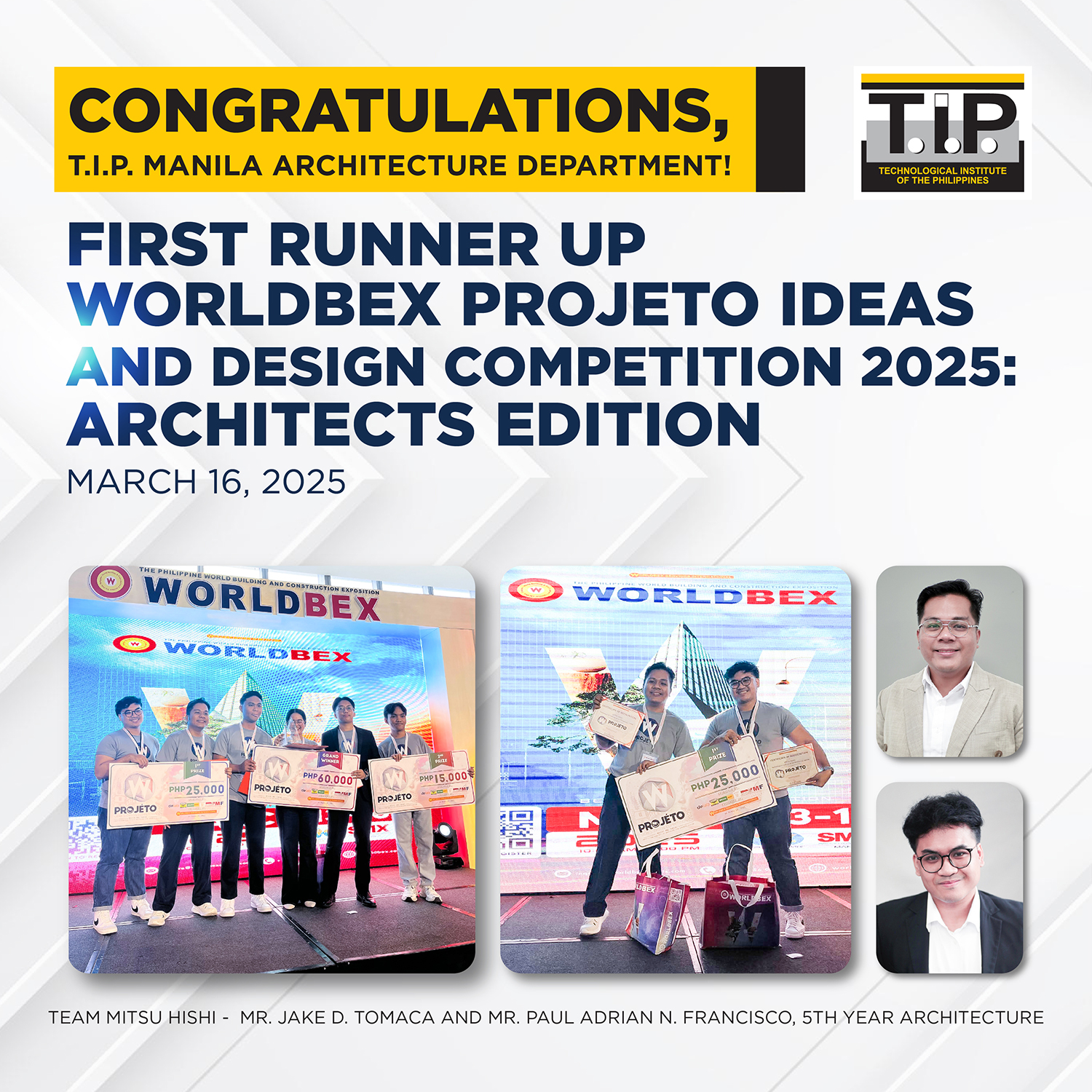 Technological - #TIPPride: Congratulations to Team Mitsu Hishi of the T ...