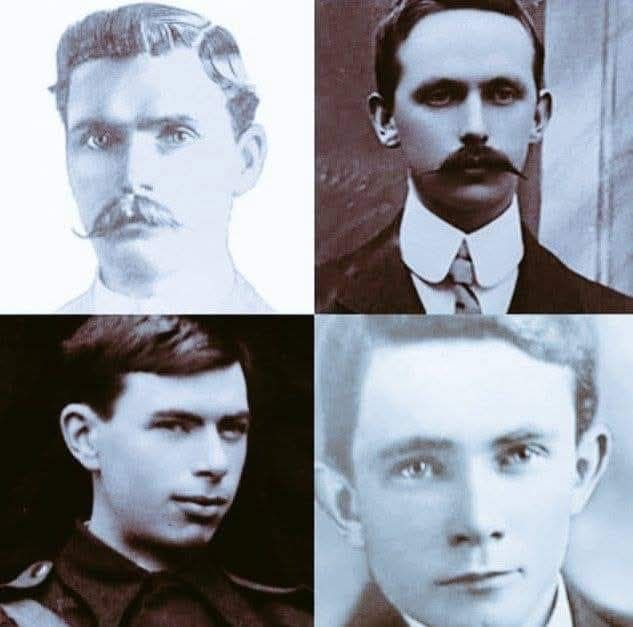 Ireland - May 8th 1916, Michael Mallin, Eamonn Ceannt, Sean Heuston and ...