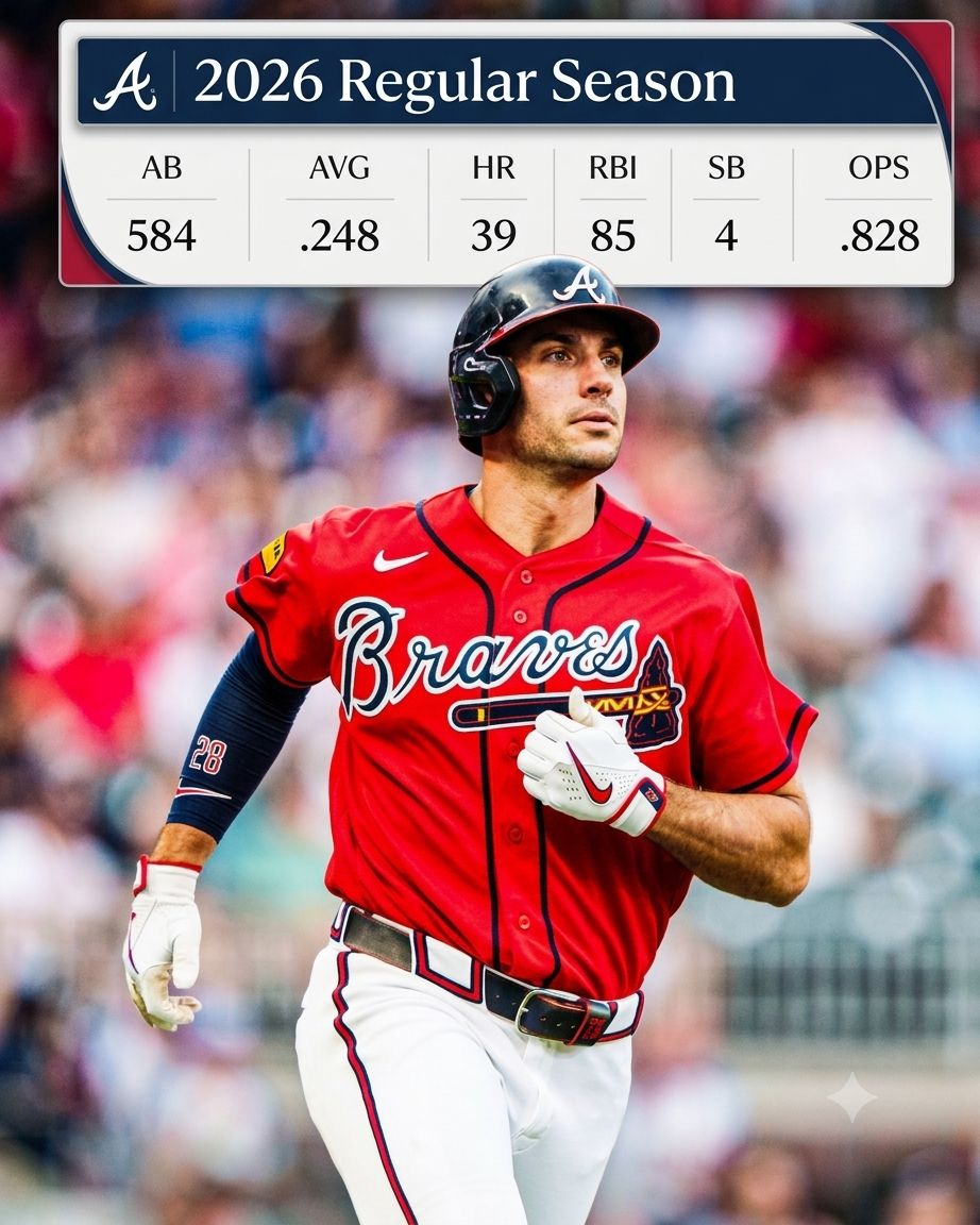 Matt Olson's 2026 Atlanta Braves Season Stats and NL MVP Race