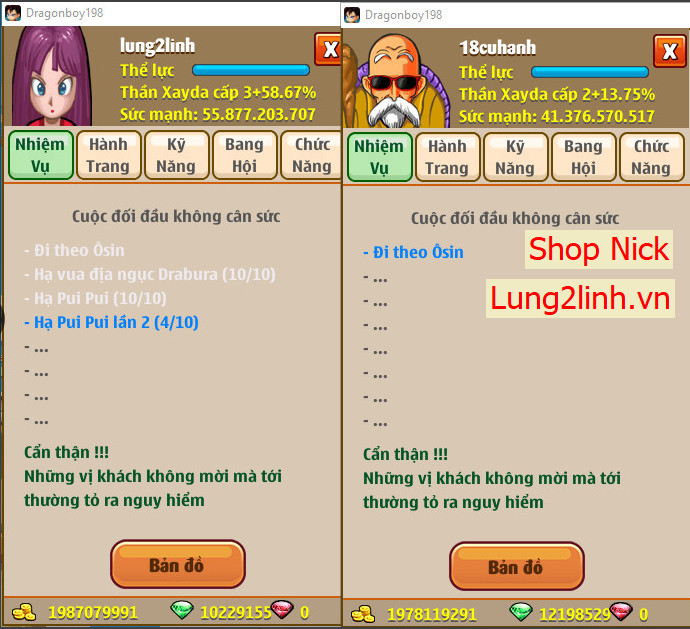 Ngọc Rồng Online sv2 - Hiep Hoang Pham - hhp | Facebook