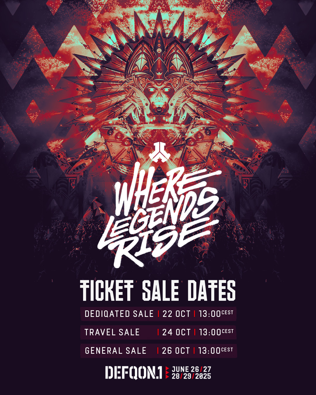 Defqon.1 - Now that our journey has officially begun, it’s... | Facebook