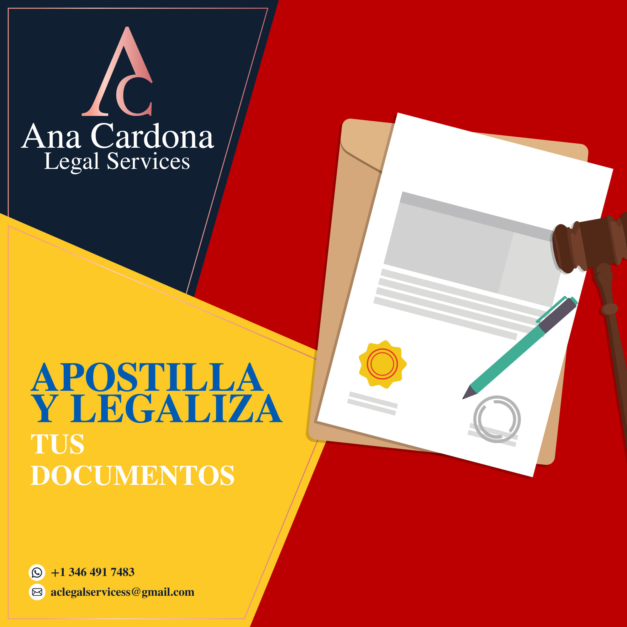 La apostilla o legalización es una... - AC Multiservices LLC