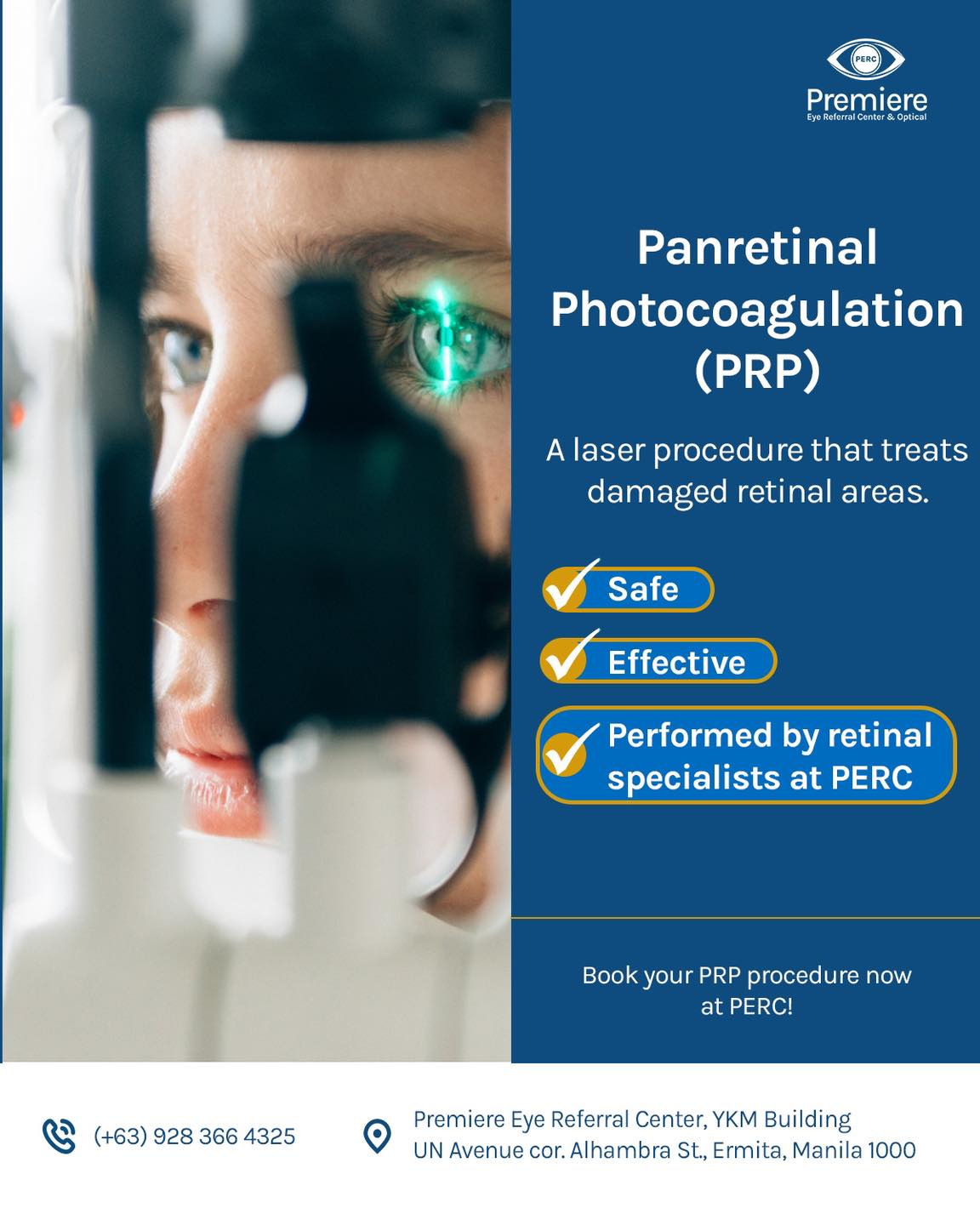 Premiere - 🔬 What is PRP? Panretinal Photocoagulation (PRP) is a laser ...