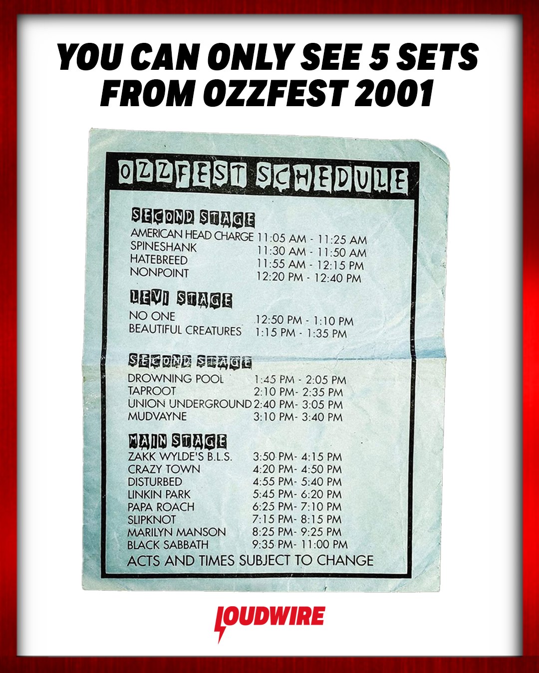Who remembers this? Which show did you attend?