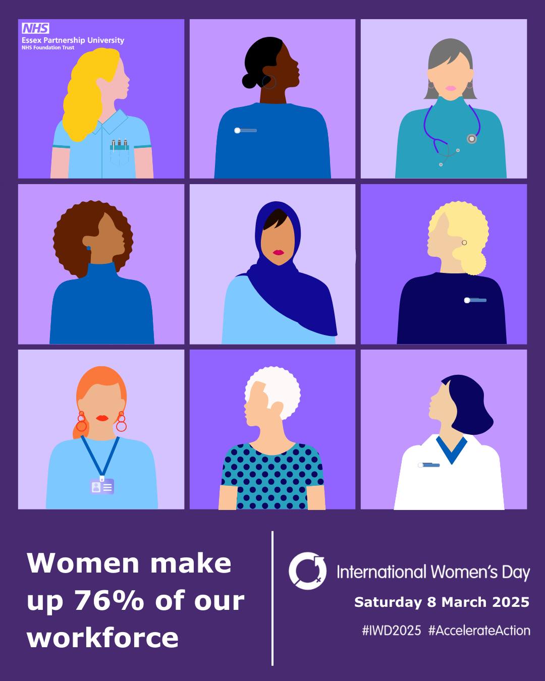 Essex - 💭 Did you know that 76% of EPUT staff are female? We're wishing ...