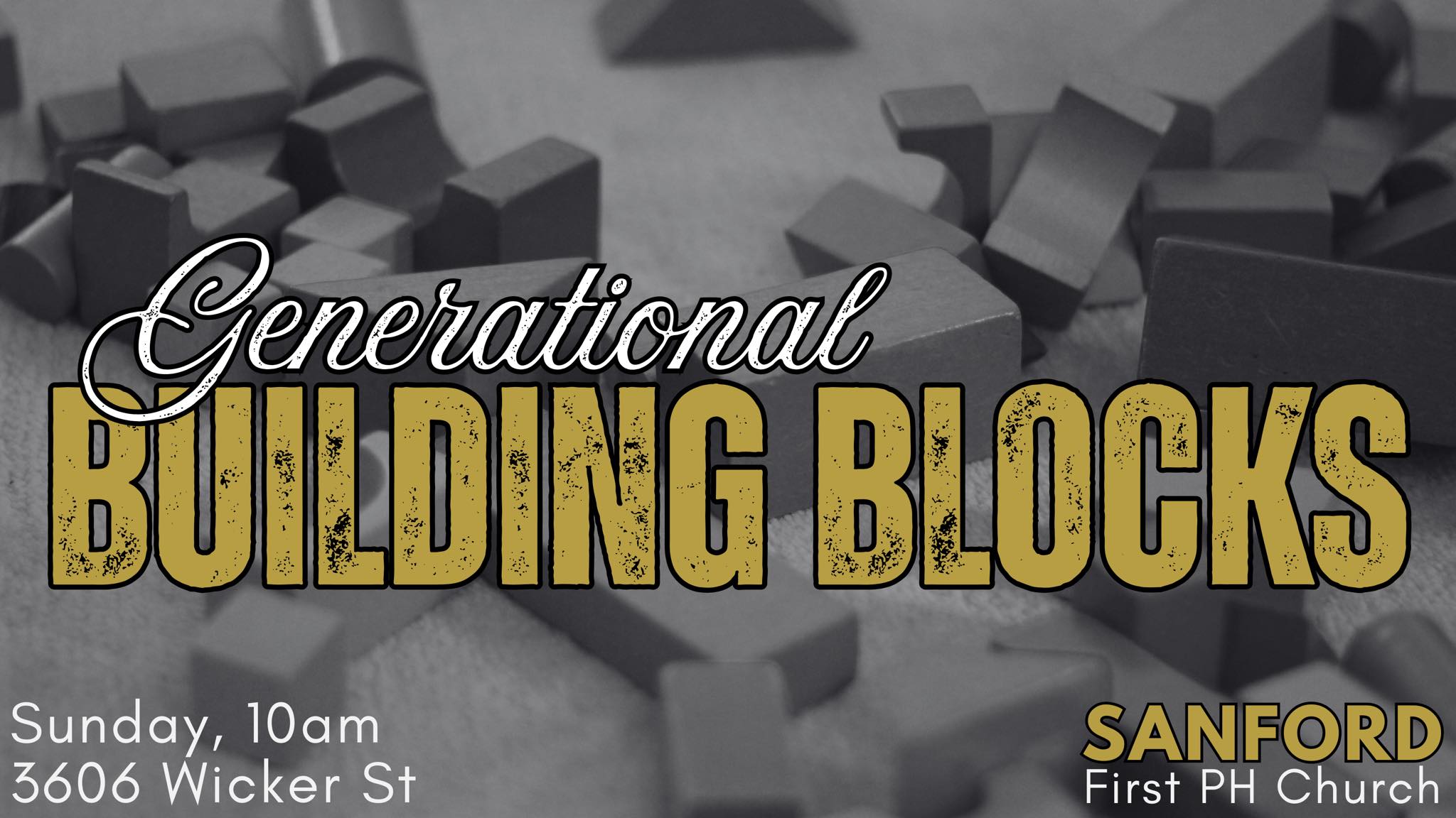 Sanford - 🔥 NEW SERMON ALERT: “GENERATIONAL BUILDING BLOCKS” 🔥 This ...