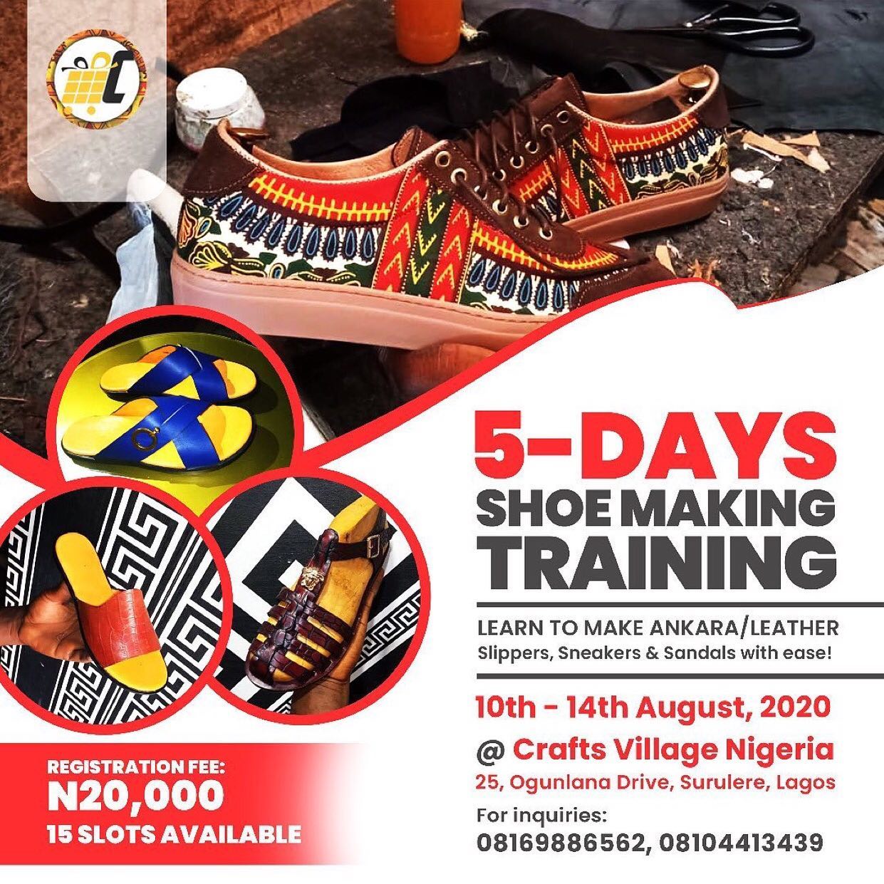 ArtPavilion - NEW TRAINING ALERT!!! 🚨🚨🚨🚨 Enroll for this intensive 5 ...