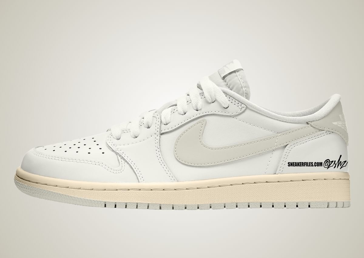 SneakerFiles.com - EXCLUSIVE: The Air Jordan 1 Low OG “Sal Off White ...