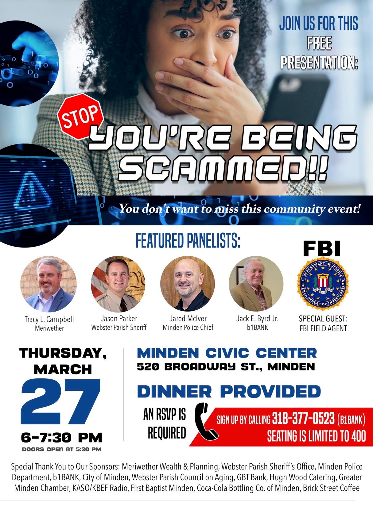 Webster Parish Sheriff's Office - Please be sure to attend. This is a ...