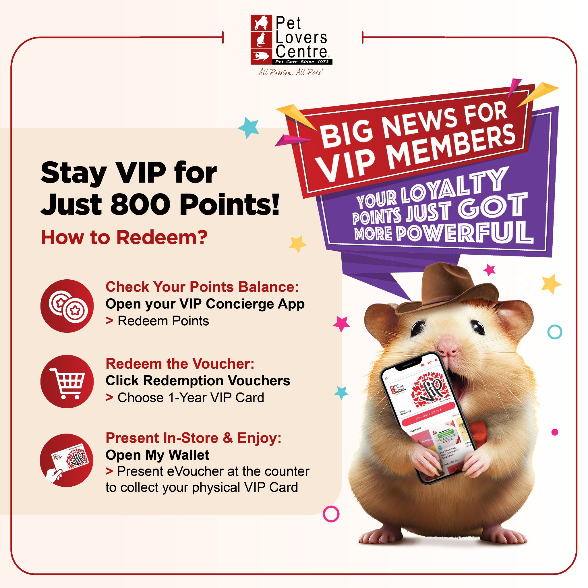 🎉 New Perk Alert for PLC... - Pet Lovers Centre Singapore | Facebook