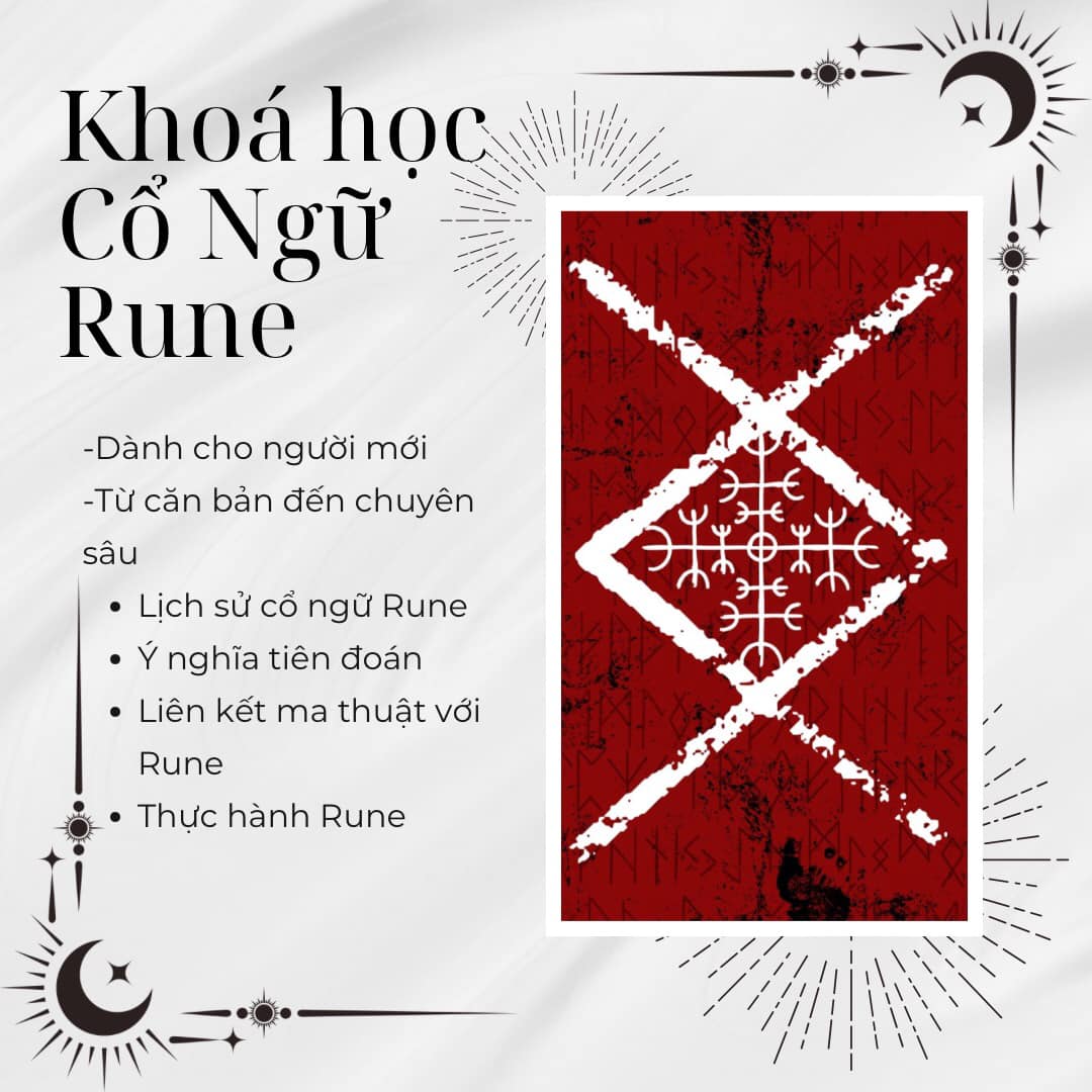 Tarot - 📣 KHAI GIẢNG LỚP CỔ NGỮ RUNE 2025 📣 “Từ tiên đoán đến ma thuật ...