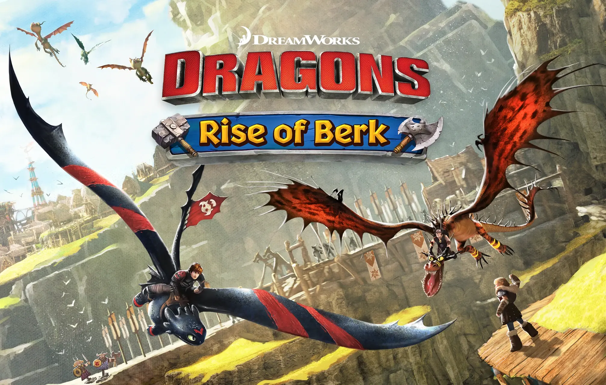 DreamWorks Dragons:... - DreamWorks Dragons: Rise Of Berk