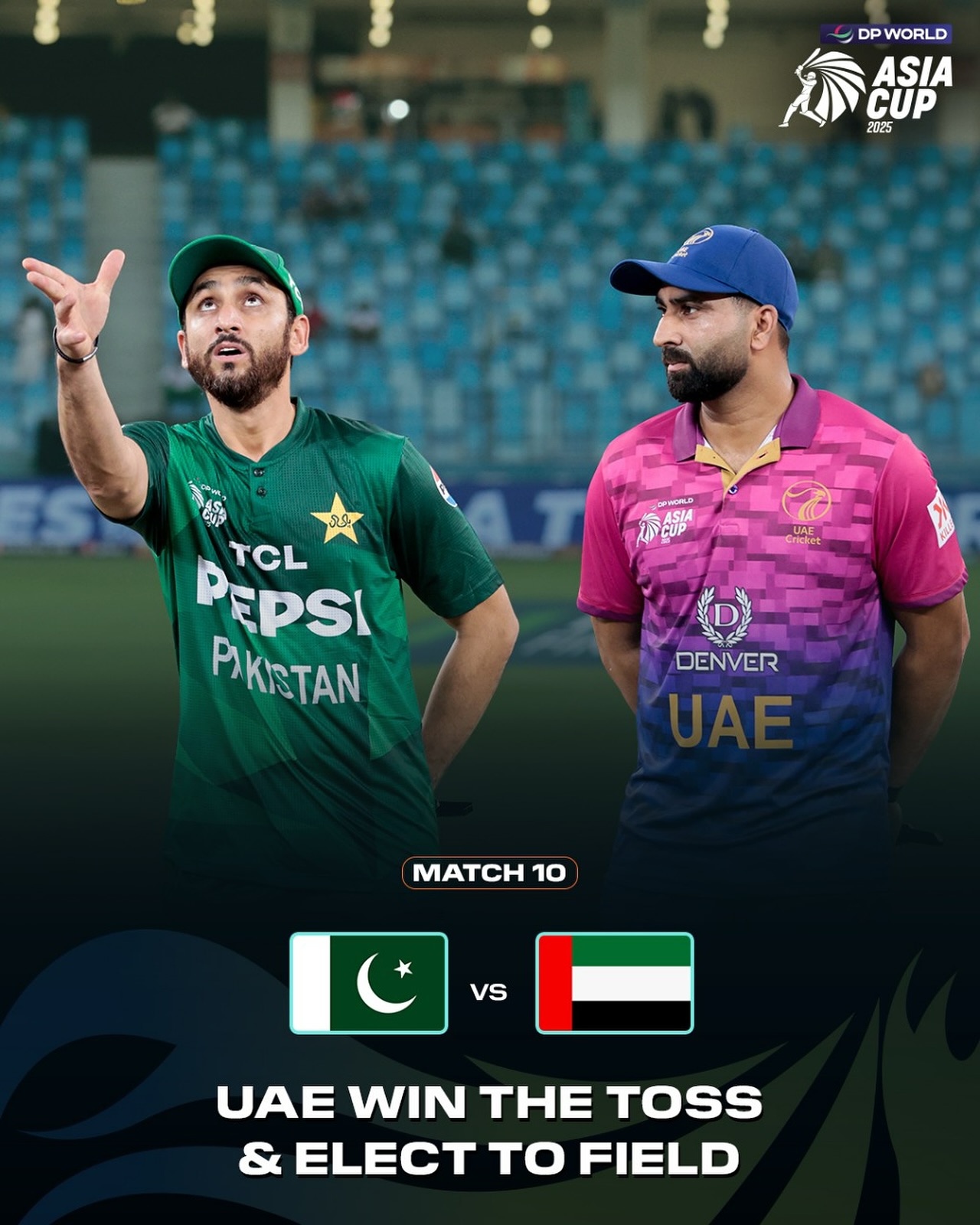 Waseem has chosen to bowl first on... - Asian Cricket Council | Facebook