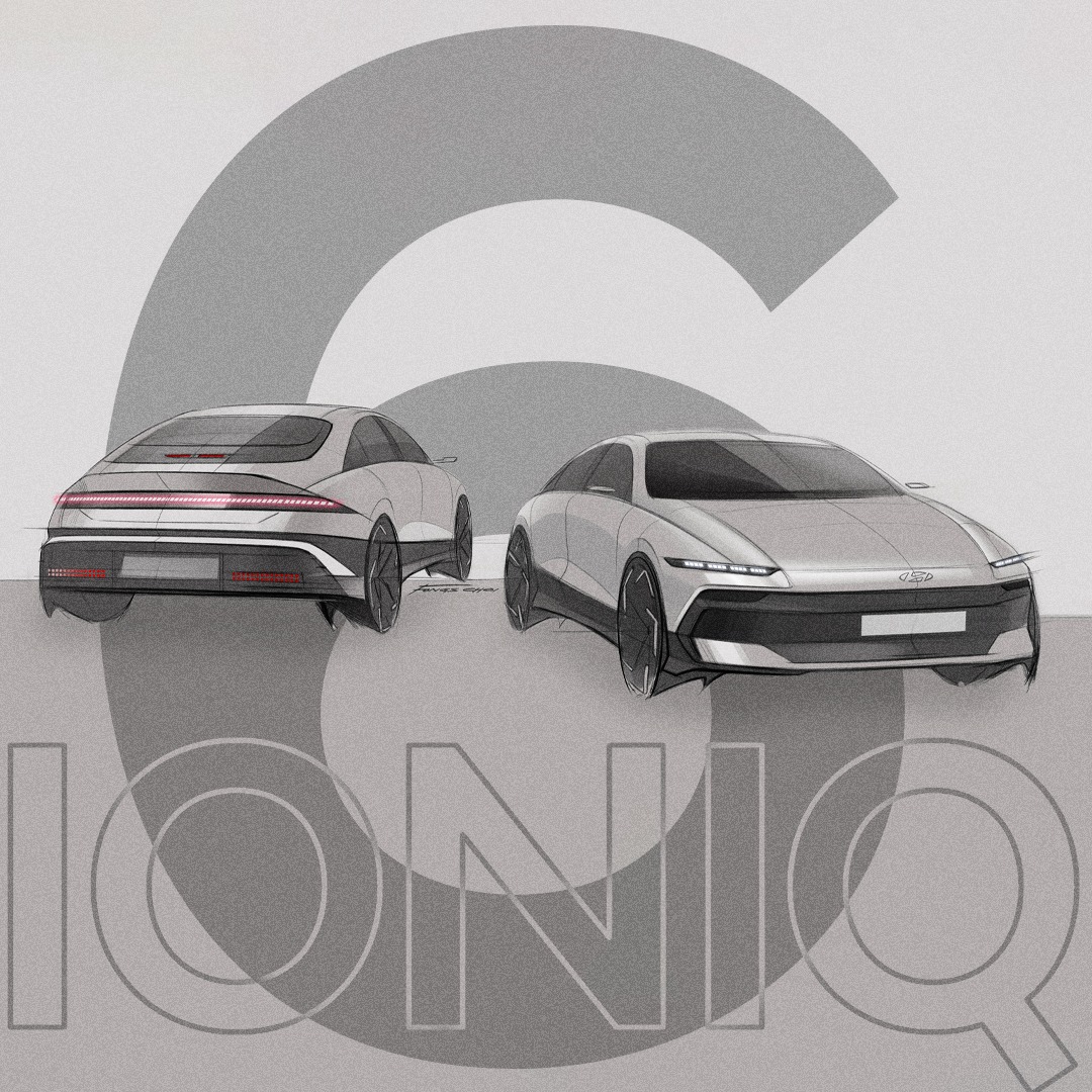 Hyundai - This is how our designers envisioned the refined curves and ...