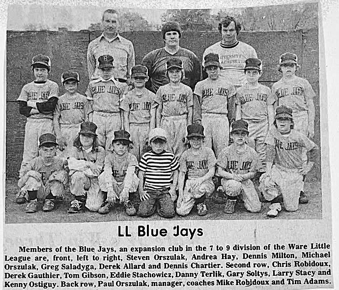 WARE - 1980 WARE LITTLE LEAGUE Thanks Dan Breen | Facebook