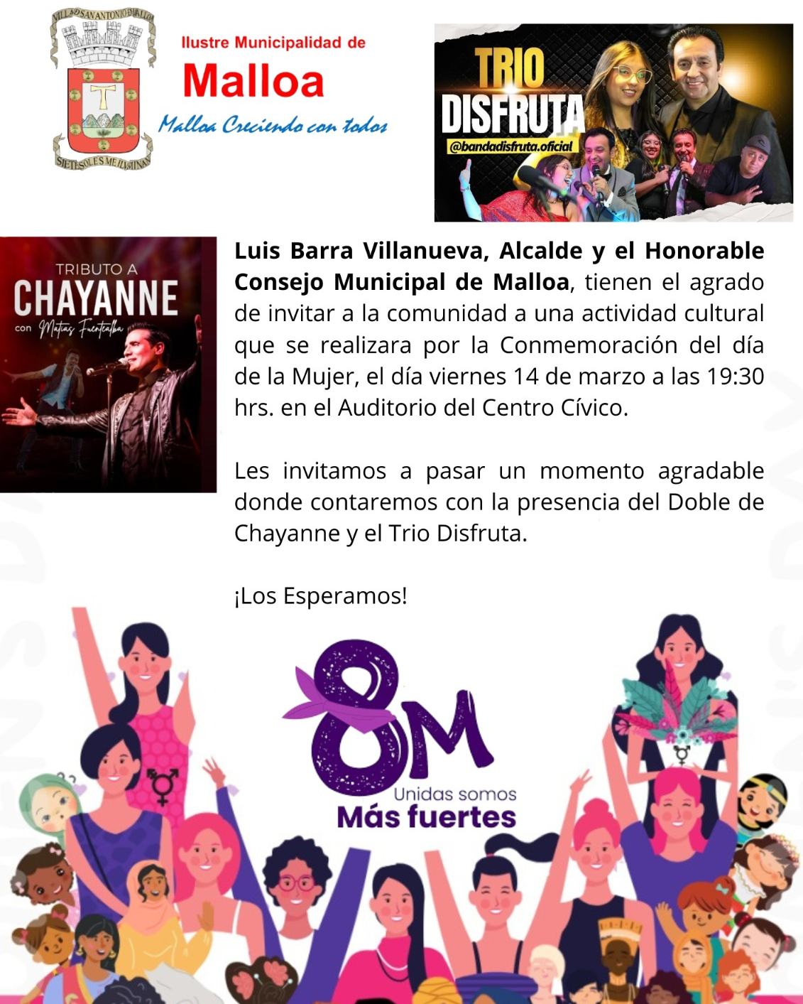 Ilustre Municipalidad de Malloa | Malloa