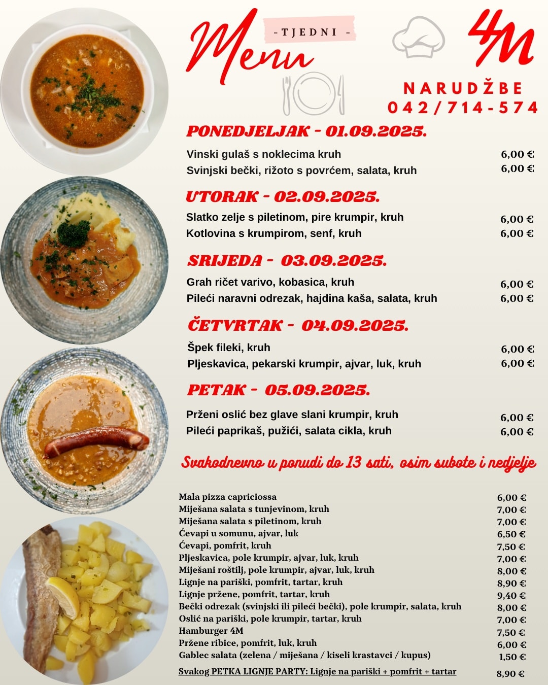📌[GABLECI] Odaberite jelo iz... - Restoran - Pizzeria 4M | Facebook
