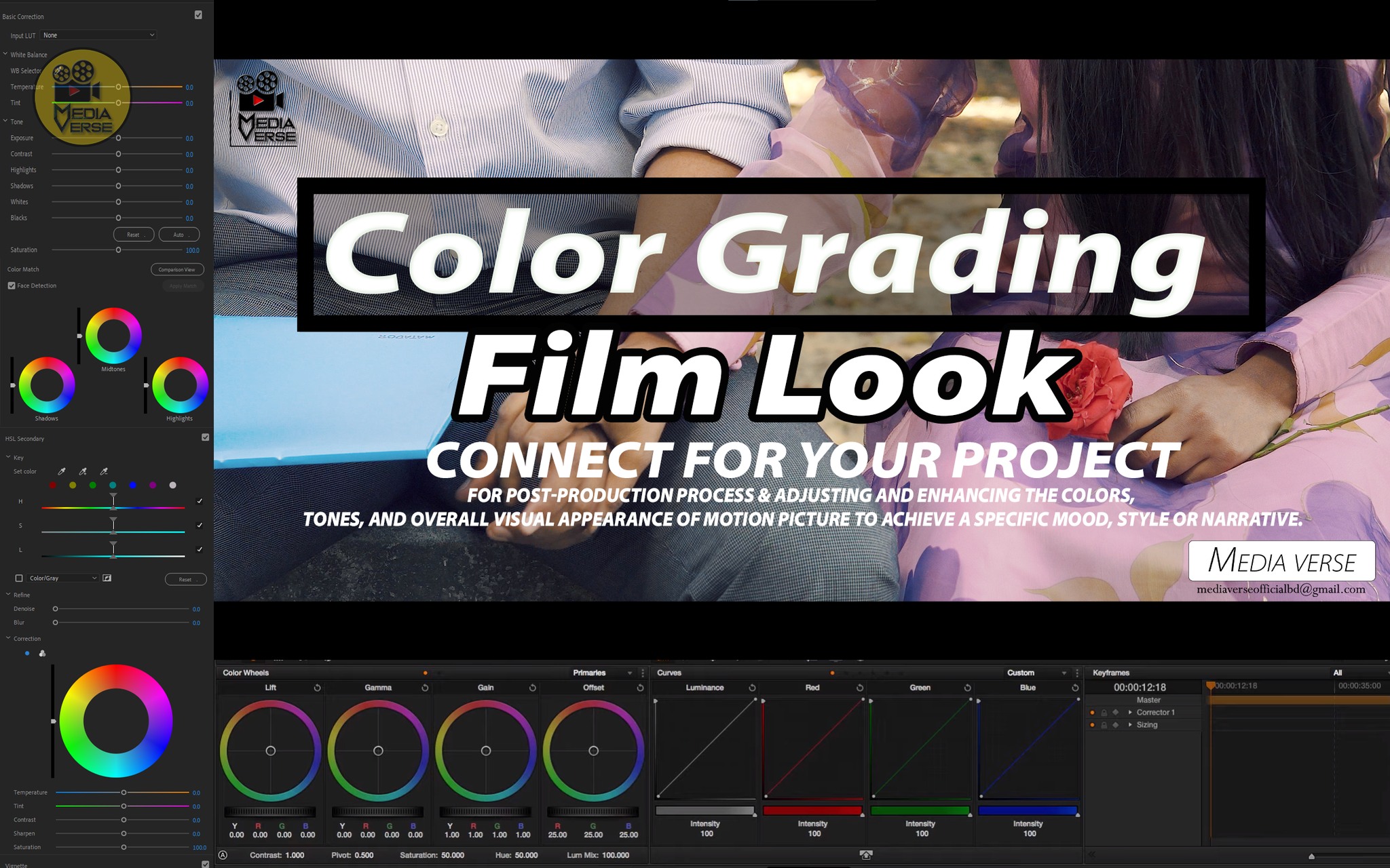 ProMotion - Why we color grade: Enhances visual aesthetics: creates ...